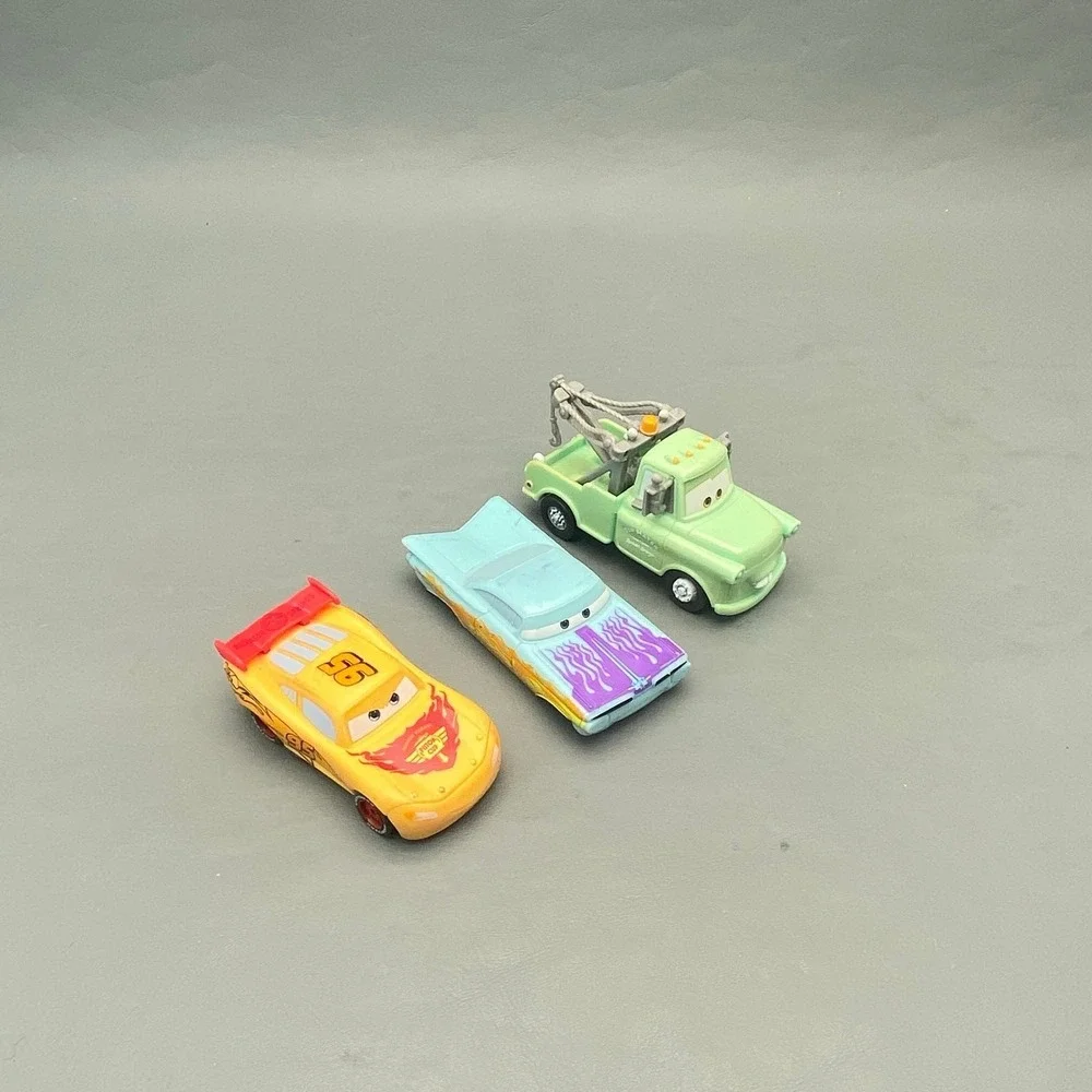 Disney Pixar Cars Color Changers Lot 3 Lightning McQueen Mater Ramone Toy